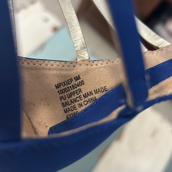 Cobalt blue strappy heels - NWOB 🌟 - Picture 11 of 11